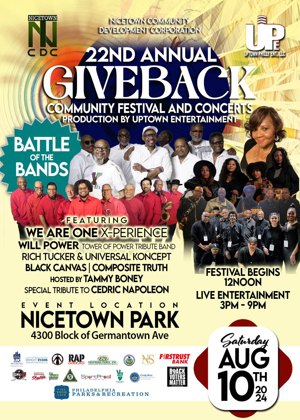 Giveback Community Festival and Concert - August 10, 2024